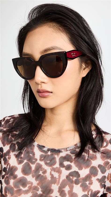 Prada Women's 0PR 14WS Sunglasses 